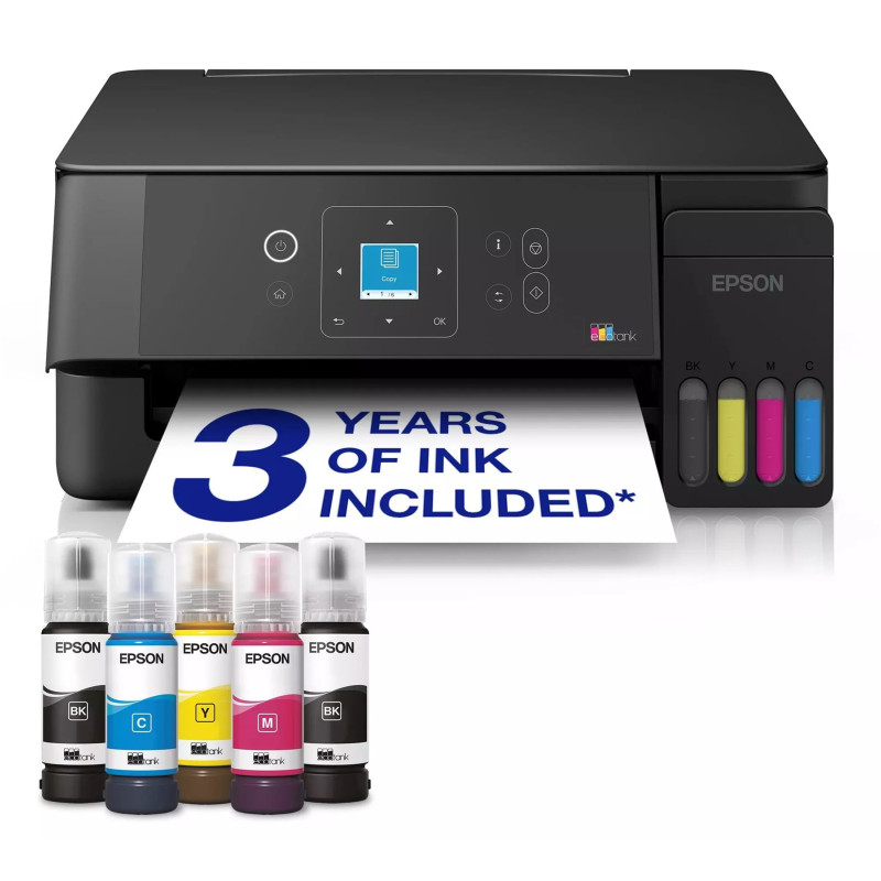 Epson EcoTank | L3361 | Inkjet | Colour | Multifuction Printer | A4 | Wi-Fi | Black