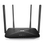 Mercusys | AC1300 bezvadu divjoslu gigabitu maršrutētājs | AC12G | 802.11ac | 400+867 Mbit/s | 10/100/1000 Mbit/s | Ethernet LAN (RJ-45) porti 3 | Mesh atbalsts Nē | MU-MIMO Jā | Bez mob. platjoslas | Antenas tips 4xfiksētas | Nē