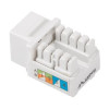 Lanberg | Keystone modulis RJ45 uz LSA CAT.6, UTP | KSU6-1090 | Balts