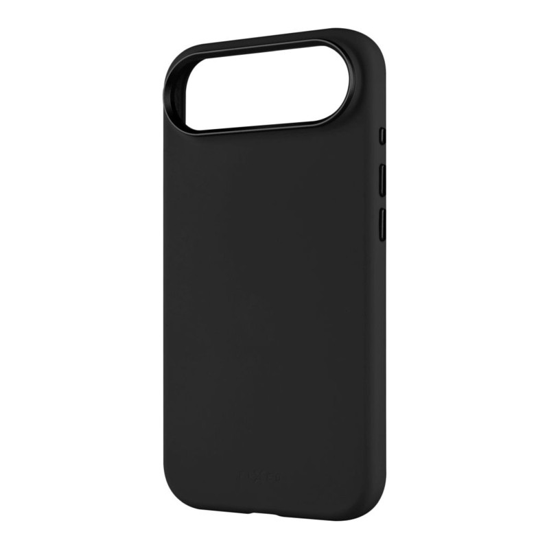 Fixed MagFlow | Aizmugures vāks | Apple | iPhone Air | Šķidrais silikons | Melns
