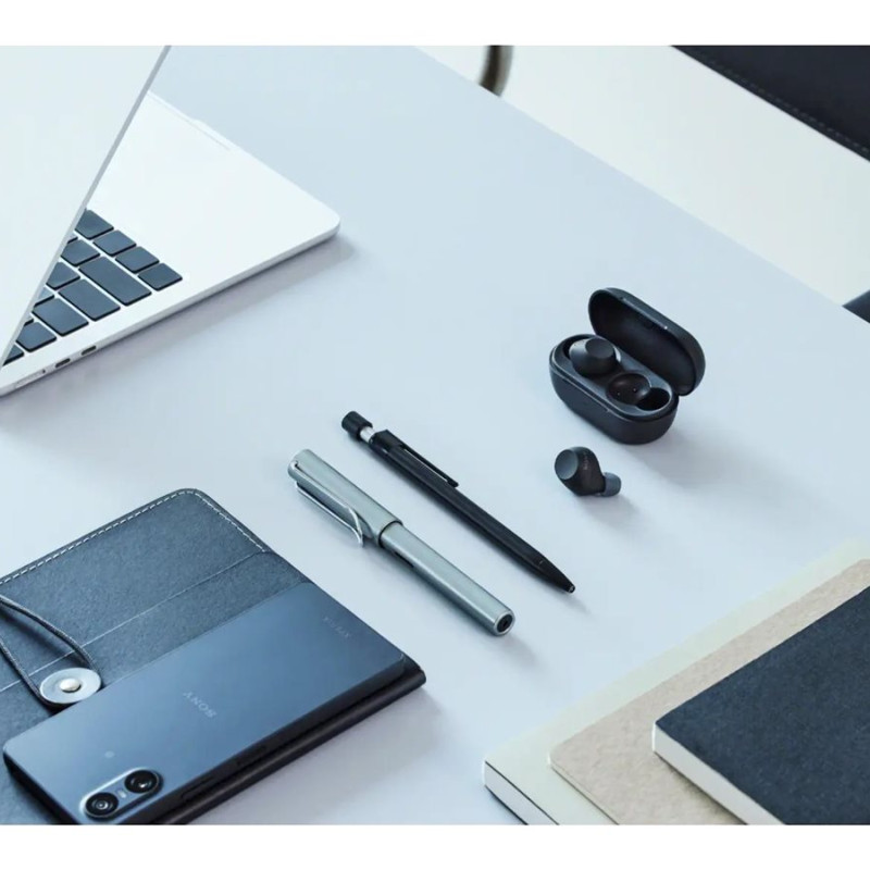 Sony austiņas | WF-C710N | Bluetooth | In-ear | Melna | Aktīvā trokšņu slāpēšana | Trokšņu samazināšana | Bezvadu