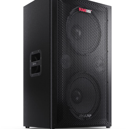 Sharp | Portatīvais skaļrunis | SUMOBOX Pro CP-LS200 High Performance | 200 W | Ūdensizturīgs | Bluetooth | Bezvadu savienojums | Pārnēsājams | Melns