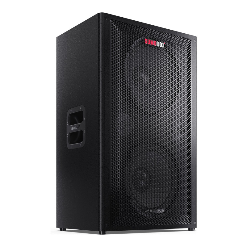 Sharp | Portatīvais skaļrunis | SUMOBOX Pro CP-LS200 High Performance | 200 W | Ūdensizturīgs | Bluetooth | Bezvadu savienojums | Pārnēsājams | Melns