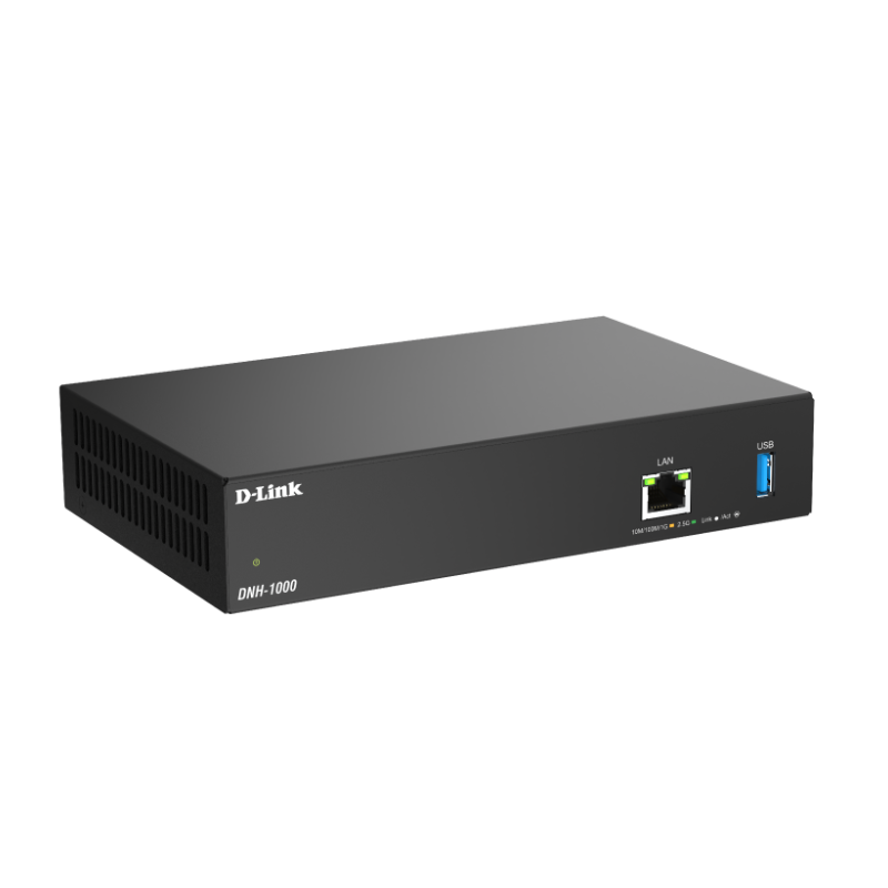 D-Link Nuclias Network Controller | DNH-1000 | 2500 Mbit/s | Ethernet LAN (RJ-45) ports 1 | MU-MiMO No | no PoE