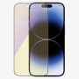 PanzerGlass | Ekrāna aizsargstikls | Apple | iPhone 14 Pro | Stikls | Melns | Ultra-Wide Fit; Skrāpējumiem izturīgs; Triecienizturīgs; Viegla uzstādīšana; Pret zilās gaismas; Aizsargā acu veselību; Dimanta cietība; Pretmikrobiāls; Pirkstu nospiedumu izturīgs | Pret zilās gaismas
