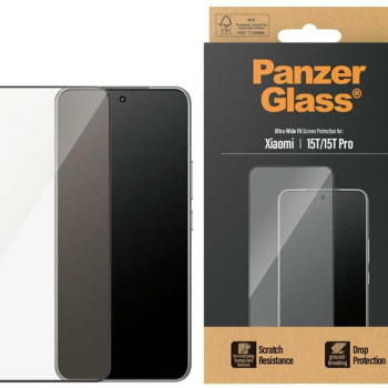 PanzerGlass Ekrāna aizsargs | Xiaomi | 15T/15T Pro | Caurspīdīgs | Ultra‑Wide Fit
