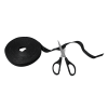 Logilink KAB0055 kabeļa siksna, Velcro lente, 10 m, melna | Logilink