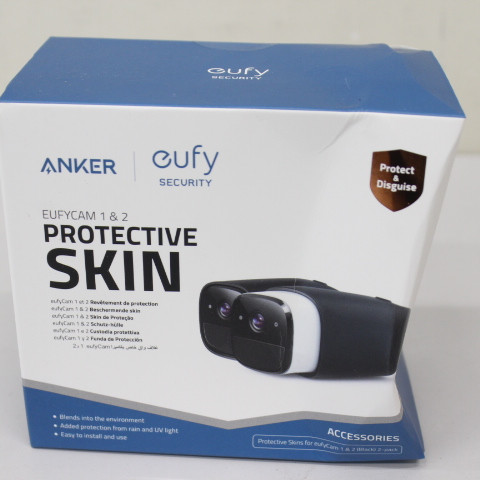 SALE OUT.  | Anker Eufy | 2 Set Silicone Skins In Black | 24 month(s) | DAMAGED PACKAGING