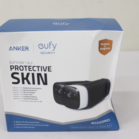 SALE OUT.  | Anker Eufy | 2 Set Silicone Skins In Black | 24 month(s) | DAMAGED PACKAGING