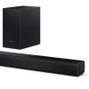 Sharp kompakts 2.1 skaņas josla ar bezvadu zemfrekvences skaļruni | HT-SBW121 | 240 W | Bluetooth | Bezvadu savienojums | Melns