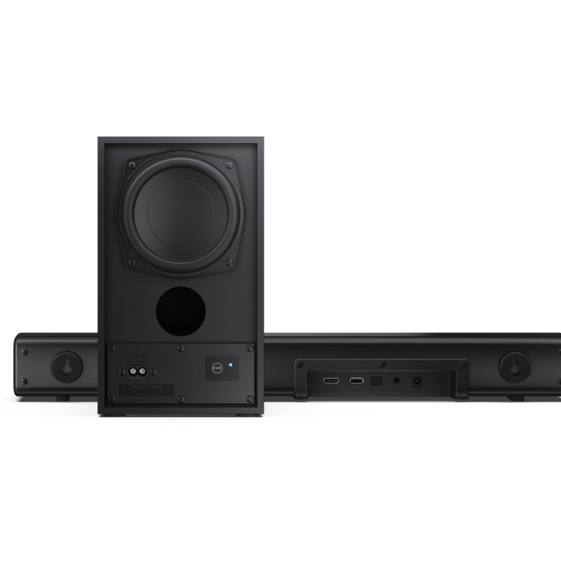 Sharp kompakts 2.1 skaņas josla ar bezvadu zemfrekvences skaļruni | HT-SBW121 | 240 W | Bluetooth | Bezvadu savienojums | Melns