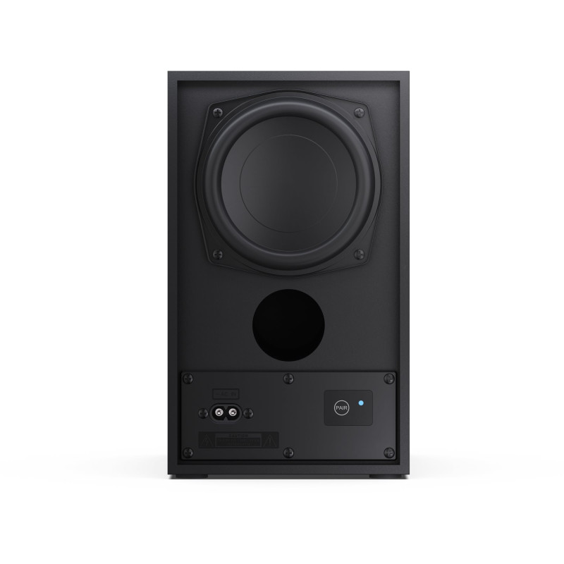 Sharp kompakts 2.1 skaņas josla ar bezvadu zemfrekvences skaļruni | HT-SBW121 | 240 W | Bluetooth | Bezvadu savienojums | Melns