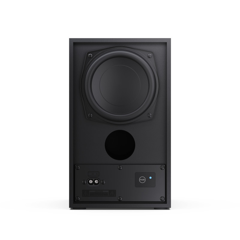 Sharp kompakts 2.1 skaņas josla ar bezvadu zemfrekvences skaļruni | HT-SBW121 | 240 W | Bluetooth | Bezvadu savienojums | Melns