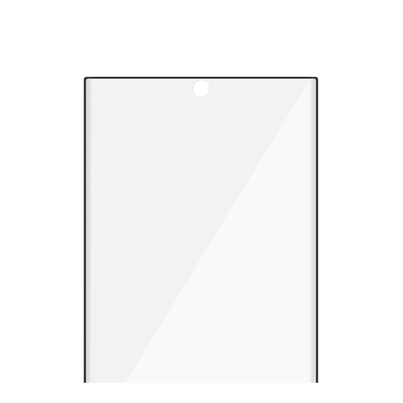 PanzerGlass | Samsung | Galaxy S22 Ultra | Tempered glass | Black | Case friendly. Compatible with ultrasonic fingerprint sensor. 100 % touch sensitivity. Antibacterial (ISO 22196 certified & JIS 22810 approved) | Screen Protector