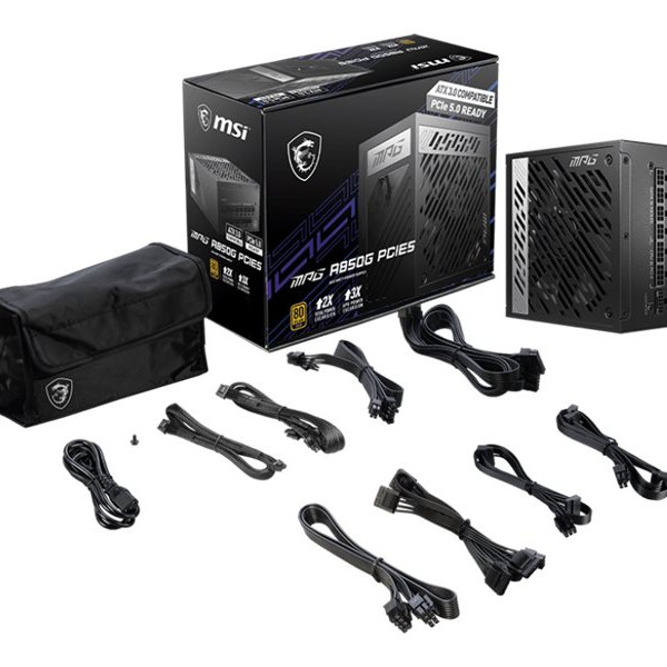 MSI Power Supply | MPG A850G PCIE5 | 850 W