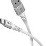 Goobay | USB-C to USB-A Supersoft Textile Cable with Metal Plugs | 74530