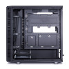 Fractal Design | Define Mini C TG | FD-CA-DEF-MINI-C-BK-TG | Sānu logs | Kreisā sānplāksne - rūdīts stikls | Melns | Micro ATX | ATX
