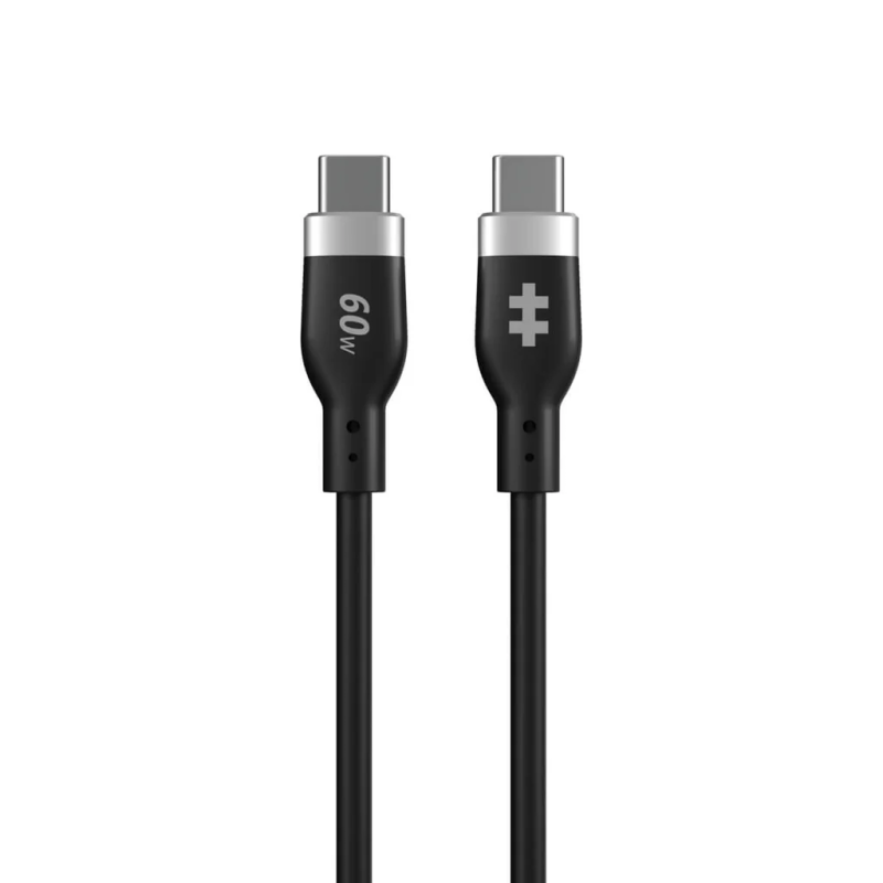 Hyper | HyperJuice USB-C silikona uzlādes kabelis | HJ4011BKGL