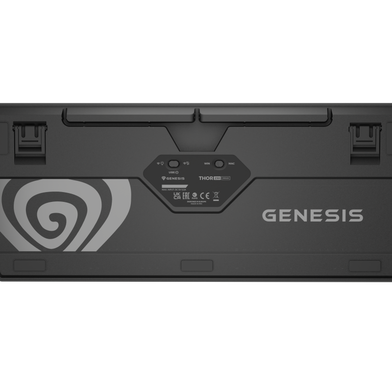 Genesis | THOR 230 | Mechanical Gaming Keyboard | Wired | US | Outemu Red | Anchor Gray Positive