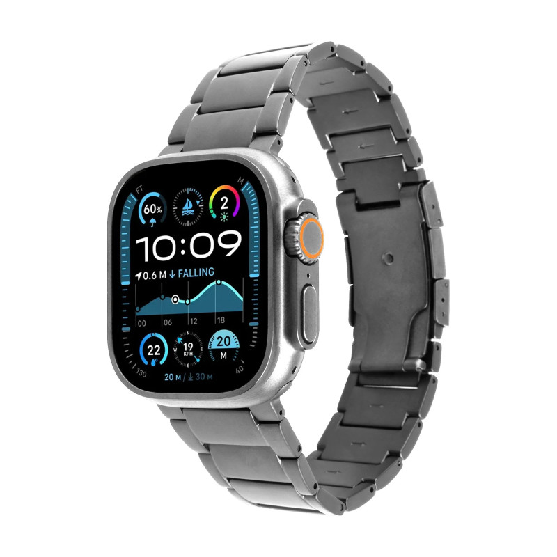 FIXED Titanium Strap pro for Apple Watch 44/45/46/49, Natural Titan | Fixed