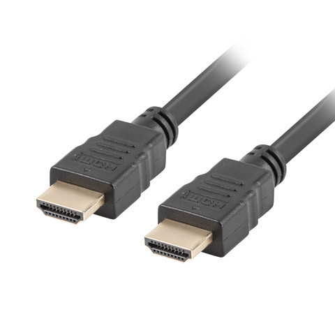 Lanberg HDMI V1.4 kabelis | CA-HDMI-10CC-0100-BK | HDMI — HDMI | 10 m