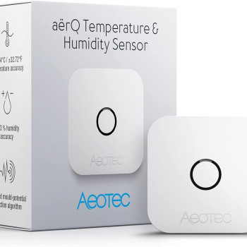 Aeotec aërQ Temperatūras un mitruma sensors, Z‑Wave Plus | AEOTEC | Temperature and Humidity Sensor | aërQ