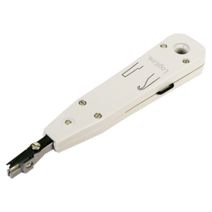 Logilink | LSA Punch Down Tool | LSA piespiešanas instruments Piemērots virsmas un iebūvējamiem uzliktnēm Griež izvirzīto kabeļa galu vienā solī Atbilst EIA/TIA 568 B standartu Tīklam, DSL un ISDN Viegli lietojams Ar pašurbjošiem kontaktiem