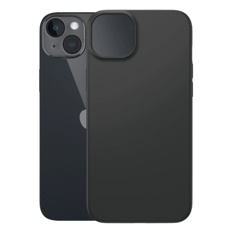 PanzerGlass | Biodegradable Case | Aizmugures aizsardzība | Apple | iPhone 14 Plus | Bio-bāzēts plastmasa | Melns | Saderīgs ar bezvadu uzlādi; Militārā klases standarts; 100% kompostējams