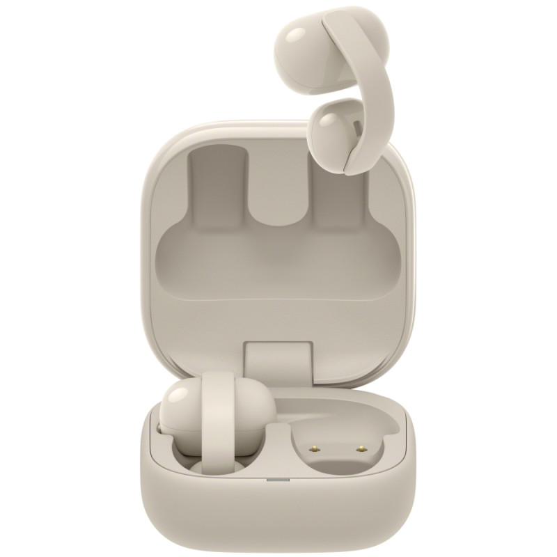Sony | Earbuds | LinkBuds WF-LC900 Clip | Bluetooth | Open-Ear | Greige | Wireless