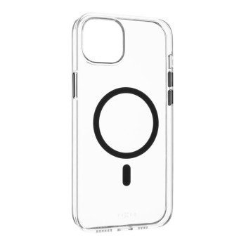 Fixed | MagPurity | Aizmugures vāks | Apple | iPhone 16 Plus | TPU | Caurspīdīgs, Melns