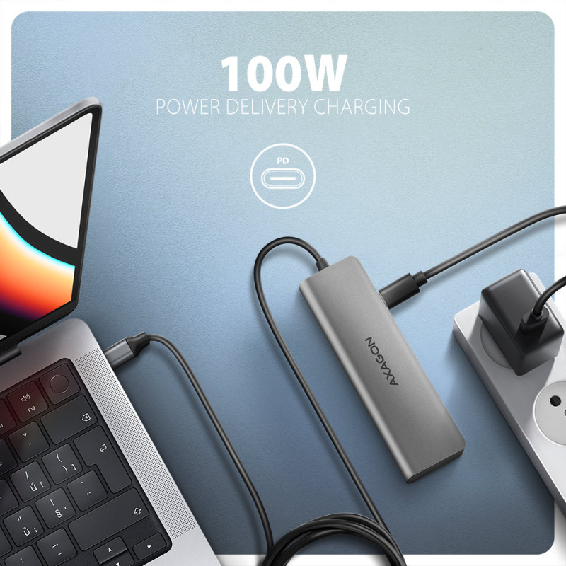 AXAGON USB-C 5Gbps 5in1 hub | HMC-5H