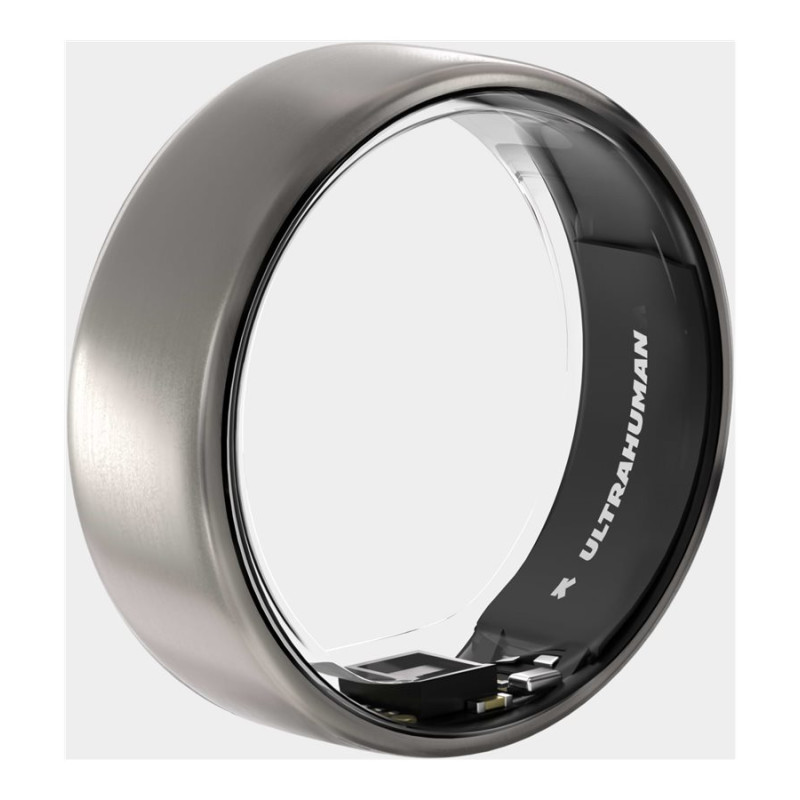 Ultrahuman | Ring Air | Raw Titanium | Izmērs 6 | Viedais gredzens