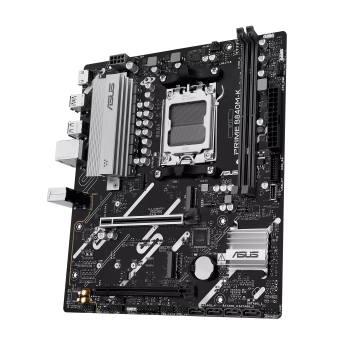 Asus PRIME B840M-K | Procesoru saime AMD | Procesora ligzda AM5 | DDR5 | Atbalstītie cietā diska interfeisi SATA, M.2 | SATA savienotāju skaits 2