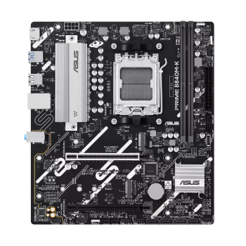 Asus PRIME B840M-K | Procesoru saime AMD | Procesora ligzda AM5 | DDR5 | Atbalstītie cietā diska interfeisi SATA, M.2 | SATA savienotāju skaits 2