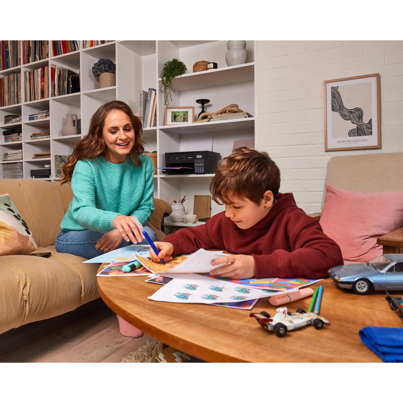 Epson | Daudzfunkcionālais printeris | EcoTank L3560 | Tintes | Krāsu | Tintes daudzfunkcionālais printeris | A4 | Wi-Fi | Melns