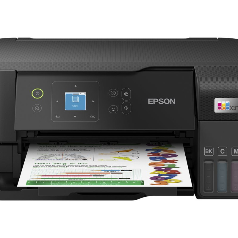 Epson | Daudzfunkcionālais printeris | EcoTank L3560 | Tintes | Krāsu | Tintes daudzfunkcionālais printeris | A4 | Wi-Fi | Melns