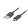 Lanberg | USB Type-C uz USB Type-A 2.0 kabelis, 0.5 m | CA-USBO-10CU-0005-BK | USB Type-C uz USB Type-A