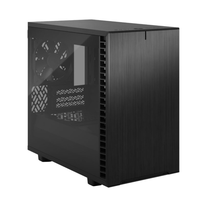 Fractal Design | Define 7 Nano | Sānu logs | Melns TG Light Tint | Mini ITX, Mini-DTX | ATX