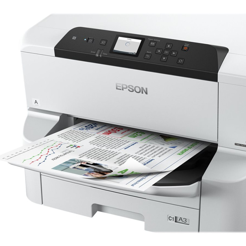 Epson WF-C8190DW | Krāsains | Tintes printeris | Parastais | Wi-Fi | Maks. ISO A sērijas papīra izmērs A3+ | Pelēks/ Melns