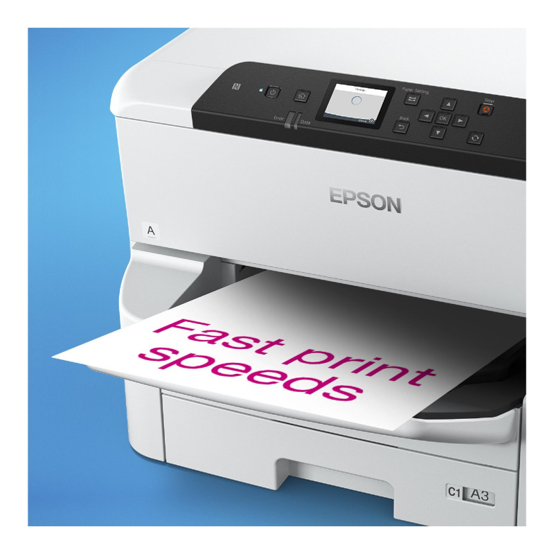 Epson WF-C8190DW | Krāsains | Tintes printeris | Parastais | Wi-Fi | Maks. ISO A sērijas papīra izmērs A3+ | Pelēks/ Melns