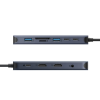 Hyper | HyperDrive Next 11 Porta USB-C koncentrators | HD4006GL | Ethernet LAN (RJ-45) pieslēgvietas 1 | HDMI pieslēgvietu skaits 2 x 4K 60Hz
