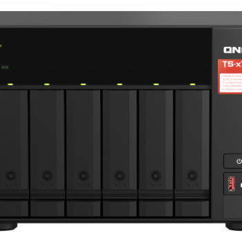 QNAP | 6 vietu QTS un QuTS hero NAS | TS-673A-8G | Līdz 6 HDD/SSD ar Hot-Swap | AMD Ryzen | Ryzen V1500B četru kodolu | Procesora frekvence 2.2 GHz | 8 GB | DDR4
