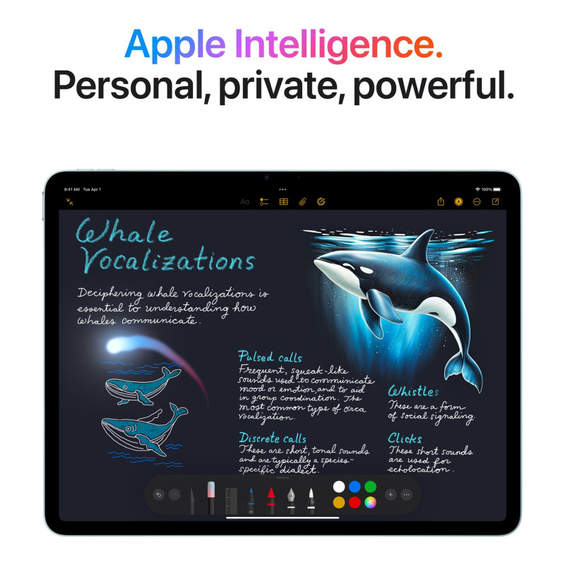 Apple iPad Air | 11 " | Purple | Liquid Retina | 2360 x 1640 pixels | Apple M3 | 512 GB | 5G | Wi-Fi | Front camera | 12 MP | Rear camera | 12 MP | Bluetooth | 5.3 | iOS