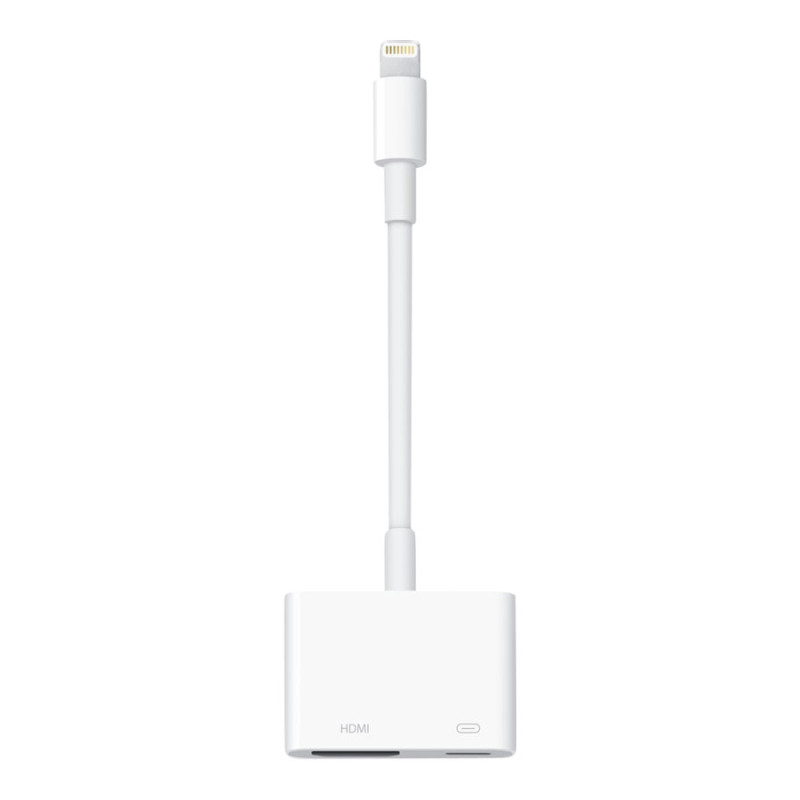 Apple Lightning uz Digital AV adapteri | Balts