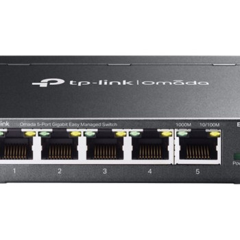 TP-LINK Omada 5 portu Gigabit viegli pārvaldāms komutators | ES205G | Desktop
