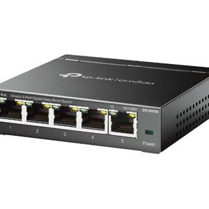 TP-LINK Omada 5-Port Gigabit Easy Managed Switch | ES205G | Desktop