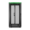 APC Easy Rack 600mm/24U/1000mm , with Roof, Side panel,castors,feet and 4 Brackets, No Bottom, black | Schneider Electric