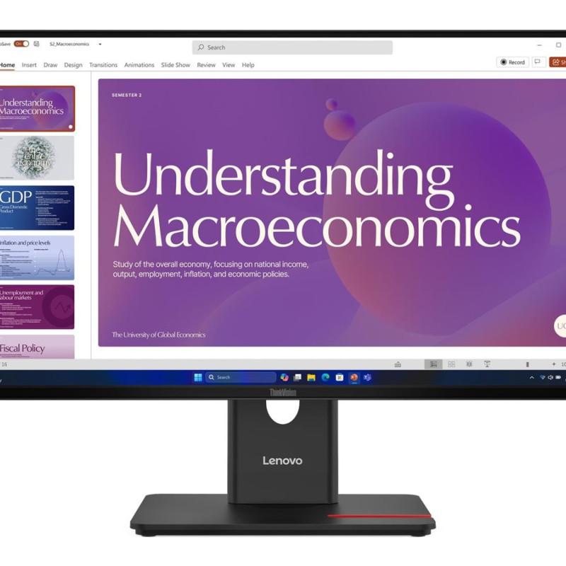 Lenovo | ThinkVision T24D-40 | 23.8 " | IPS | 16:9 | 120 Hz | 4 ms | 1920 x 1080 pixels | 250 cd/m² | HDMI ports quantity 1 | Eclipse Black