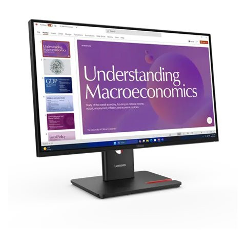 Lenovo | ThinkVision T24D-40 | 23.8 " | IPS | 16:9 | 120 Hz | 4 ms | 1920 x 1080 pixels | 250 cd/m² | HDMI ports quantity 1 | Eclipse Black