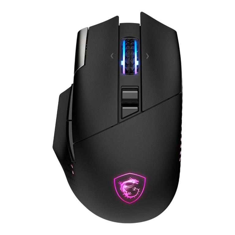 MSI VERSA PRO WIRELESS plus MOUSE DOCK PRO | Bezvadu | 2.4 GHz, Bluetooth, USB 2.0